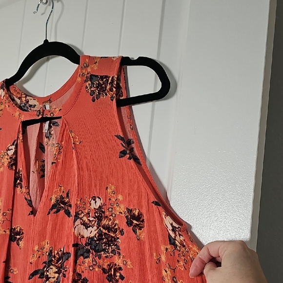 Free People XS Floral Boho Mini Dress - - Picture 6 of 13